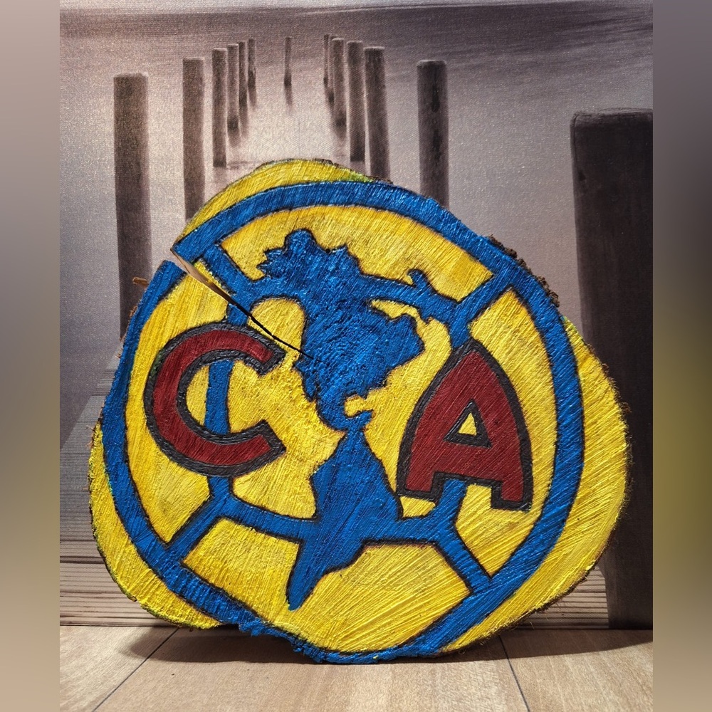 CA Logo Wood Art Decor